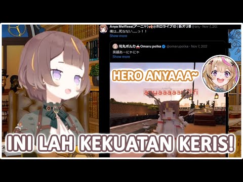 Kekuatan Keris ANYA Memang Sudah Tak Diragukan Lagi | (Hololive Clips)