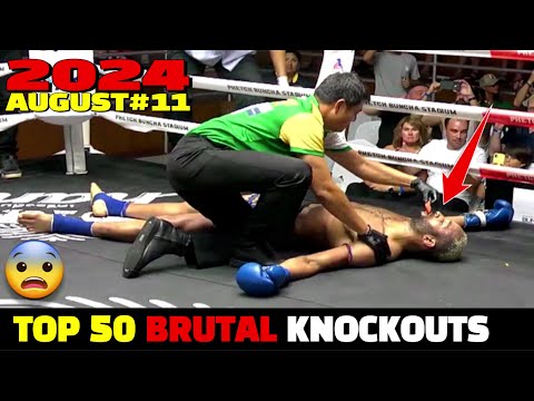 Top 50 Savage Knockouts August 2024 #11 (MMA•Muay Thai•Boxing•Kun khmer)