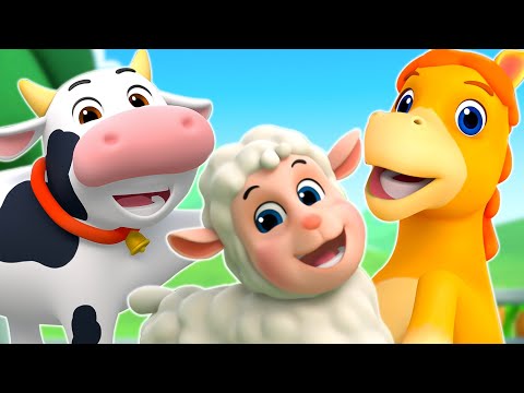 Around the Farm - Animal Song + More Kids Music & Nursery Rhymes for Babies