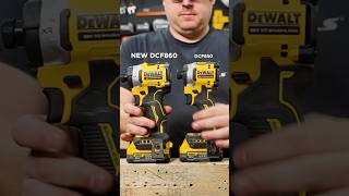 FIRST LOOK👀 Dewalt DCF860 - 3 Speed PREMIUM Impact Driver - Side by side with the DCF850 #dewalt