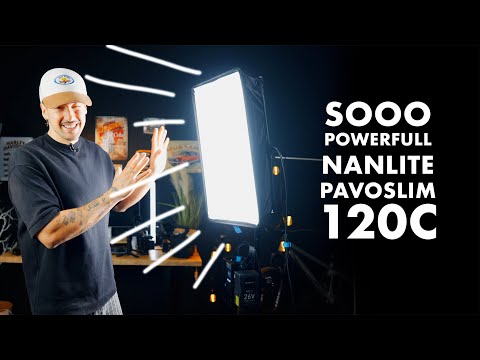 Unboxing Nanlite Pavoslim 120C + Review