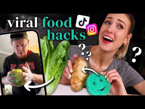 I Tried VIRAL FOOD HACKS... is ANYTHING worth trying??