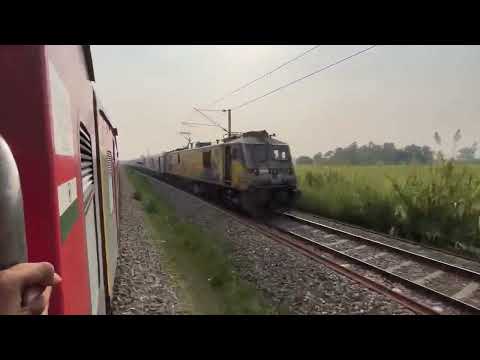 Swaraj Express Crossing Late Running Malwa Express