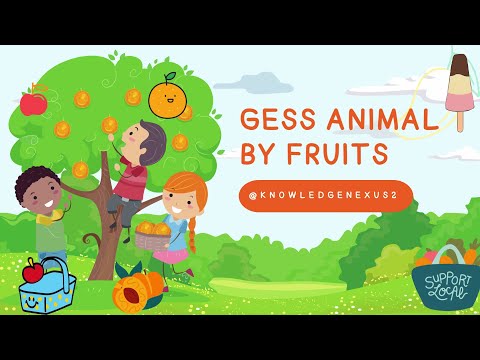 Playful Cute Illustrative Fruit Quiz .Fruitastic Fun: A Playful Fruit Quiz Adventure