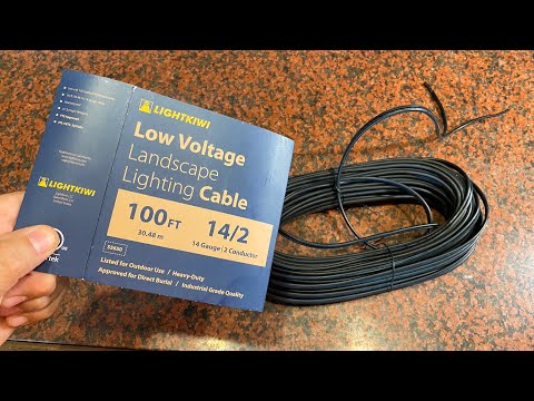 Landscape Lighting? Get Low Voltage Wire from LIGHTKIWI