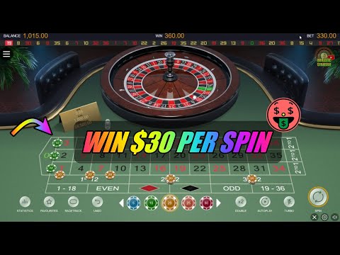 💲 WIN $30 PER SPIN 💲 Roulette pro Betting Strategy 💯