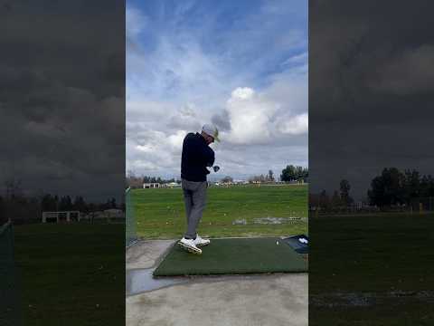 Driver swing is getting better #golf #golfswing #practice #drivingrange #taylormade #qi10