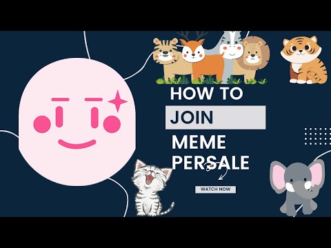 How do you join meme coin presale fast