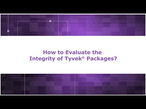 Tyvek® Packages | Package Integrity Testing |  PTI USA