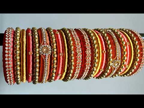 my over all silk thread bangles | designer bangle images