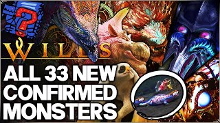 Monster Hunter Wilds - ALL 33 New Confirmed Monsters & 3 Likely to Return - HUGE Secrets You Missed!