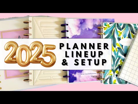 2025 PLANNER LINEUP & SETUP