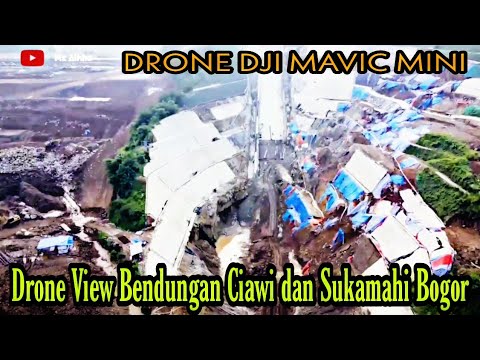 Drone View Bendungan Ciawi dan Sukamahi Bogor