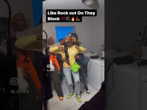 Mello Buckzz Rockin Out On They Block 🤘🏾😤🎥🔥 #music #trending #mellobuckzz