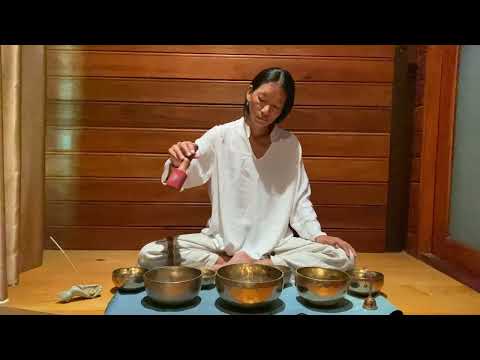 TIBETAN HEALING MANTRA + TIBETAN SINGING BOWLS