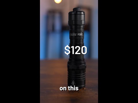 Cheap vs Expensive Flashlights 🔦 💸 #nitecore #flashlight