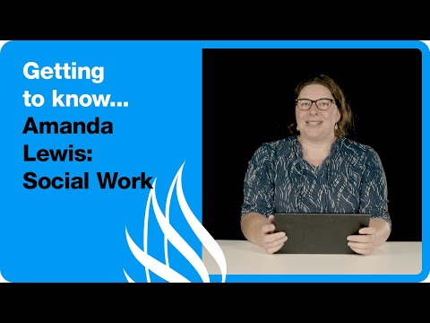 Getting To Know... Amanda Lewis | Social Work #gettingtoknowseries