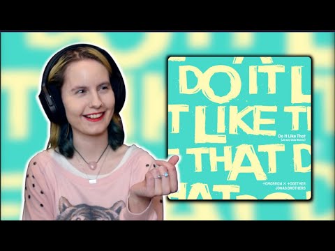 The Kreative Insight: TXT X JoBros "DO IT LIKE THAT" Jersey Club Mix Reaction #txt #jonasbrothers