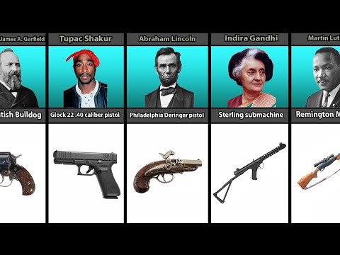 Famous People Who Were Killed By Guns