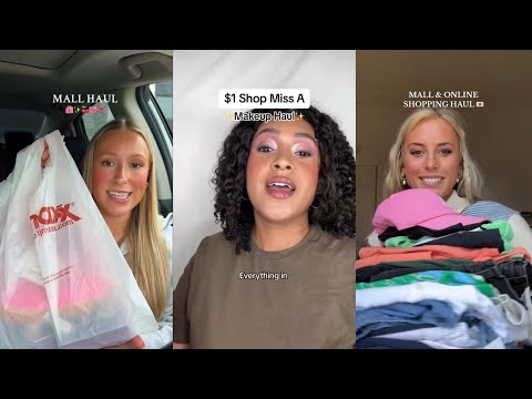 Mall haul - TikTok compilation 🛍️😋