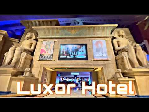 Luxor Hotel - Las Vegas Strip - Hotel Wall Thru