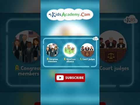 3 Branches of Government in the US - Education Stories for Kids #kidsacademy