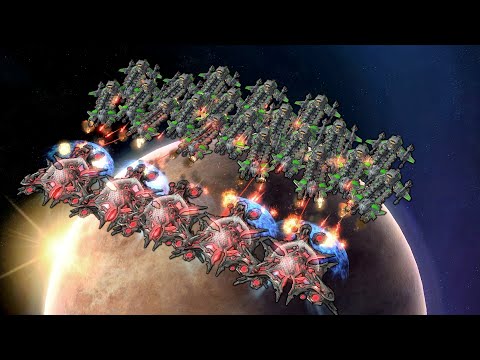 How many Tal'darim Motherships can 20 Merc Battlecruisers take out? | Daily SC2 Brawl