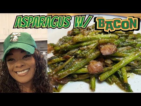 Delicious Asparagus Cooked With Bacon