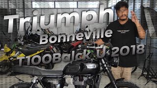 พาชม Triumph Bonneville T100Black ปี 2018 แต่งเต็มๆ !!! ( ThunvaOfficial รีวิว EP.413 )