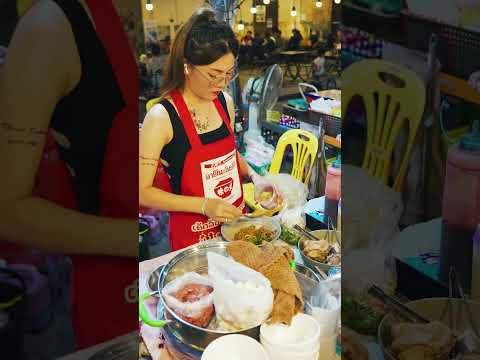 Amazing Mix Dry Noodles | Laos Food | Laos🇱🇦 | Savannakhet #shorts