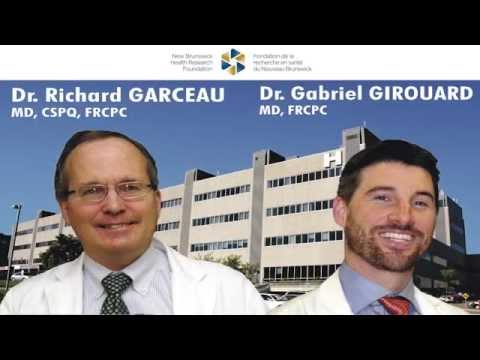 Dr. Richard Garceau & Dr. Gabriel Girouard February 2015 NBHRF Researcher of the Month