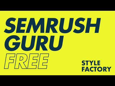 Semrush Guru Trial — 14 Days Free Access