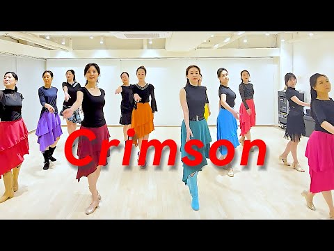 Crimson (CBA 2022) Line Dance l Intermediate l 크림슨 라인댄스 l Linedancequeen l Junghye Yoon