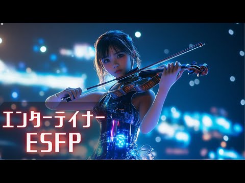 ESFP（エンターテイナー）の歌　MBTI診断を参考にAIが楽曲を作ってくれた