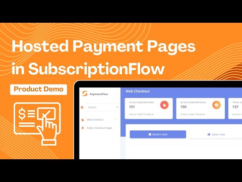 Hosted Payment Page in SubscriptionFlow