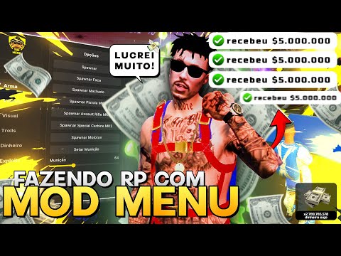 FIZ 1 DIA DE RP XITADO E ME INFILTREI NA MAIOR FAVELA no GTA RP ROUBAMOS LOOT