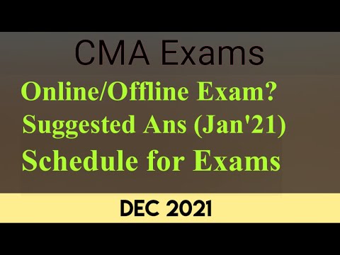 IMPORTANT News for CMA Students| Dec 2021 Attempt |