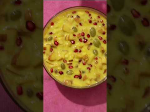 ఇంట్లో ఉన్నవాటి తో fruit custard #fruitcustard #fruit #summer #icecream #viralvideo #trending #viral