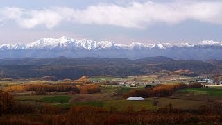 秋の夕張山地(芦別岳〜夕張岳) Yubari Mountain Range in Autumn (Shot on RED EPIC)