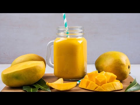 Mango Milk Shake / simple mango juice recipe/ How to Make mango Milk shake