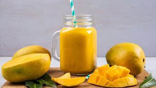 Mango Milk Shake / simple mango juice recipe/ How to Make mango Milk shake