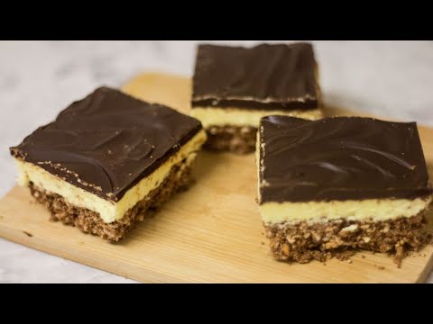 No Custard Nanaimo Bars