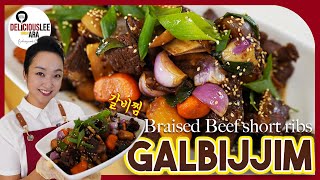 GALBIJJIM | 갈비찜 Braised Beef Short Ribs