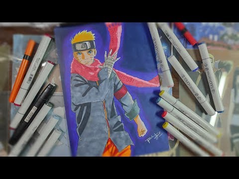 Drawing Naruto Uzumaki (Poster) - The Last Naruto the movie