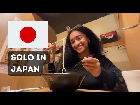 SOLO IN JAPAN... first day 🇯🇵😯