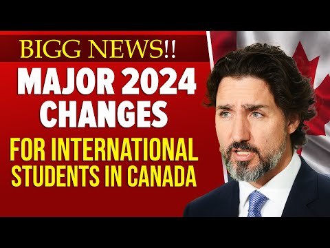 Bigg News!! Major 2024 Change for International Students in Canada | Canada Work Permits!