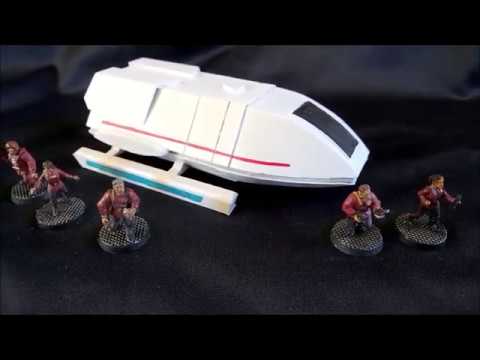 Star Trek 28mm Scale Shuttlecraft