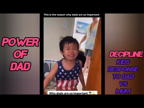 This kid Respond To His Mom's Discipline Vs His dads