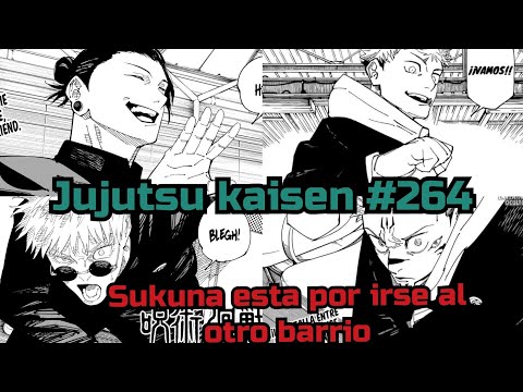 Itadori expandió su dominio | jujutsu kaisen #264