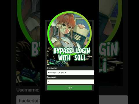 Hacking Login Form | Bypass Login Form #sql #sqlinjection #ethicalhacking